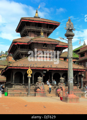 Tempio Dattatraya (XV secolo), Bhaktapur, Nepal Foto Stock