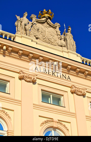 Albertina di Vienna, Austria, Europa Centrale Foto Stock