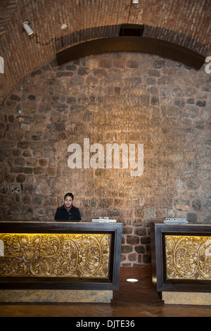 Reception presso il Marriott Hotel di Cuzco, Perù. Foto Stock