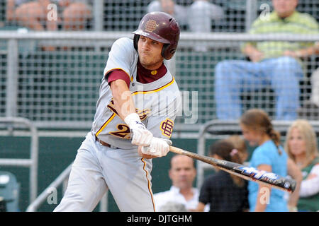 Bethune-Cookman Wildcats di Matt Wright (21)..xiv classificato uragani di Miami ha sconfitto la Bethune Cookman- Wildcats 5-2 a Alex Rodriguez Park in Coral Gables, Florida. (Credito Immagine: © Ron Hurst/Southcreek globale/ZUMApress.com) Foto Stock