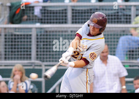 Bethune-Cookman Wildcats di Matt Wright (21). .Il quattordicesimo classificato uragani di Miami ha sconfitto la Bethune Cookman- Wildcats 5-2 a Alex Rodriguez Park in Coral Gables, Florida. (Credito Immagine: © Ron Hurst/Southcreek globale/ZUMApress.com) Foto Stock