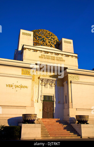 Palazzo secessionista, Vienna, Austria, Europa Centrale Foto Stock