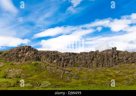 Pingvellir National Park, Islanda Foto Stock