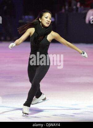 Oct 01, 2010 - Los Angeles, California, Stati Uniti - Skater Michelle Kwan in una prova del 2010 tutti che Skate L, al Staples Center di Los Angeles. (Credito Immagine: © Ringo Chiu/ZUMApress.com) Foto Stock