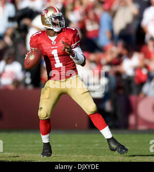 Nov. 14, 2010 - San Francisco, California, Stati Uniti - San Francisco 49ers quarterback TROY SMITH #1. (Credito Immagine: © William Mancebo/ZUMApress.com) Foto Stock