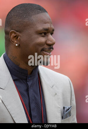 Il 12 Dic. 2010 - San Francisco, California, Stati Uniti - Ex San Francisco 49ers running back RICKY WATTERS. (Credito Immagine: © William Mancebo/ZUMAPRESS.com) Foto Stock