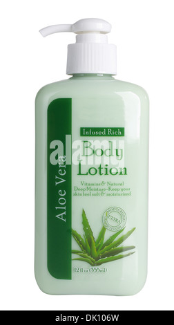 Aloe Vera Crema per il corpo Foto Stock