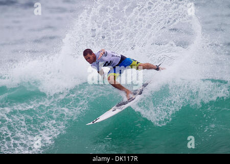 Jan 12, 2011 - Sydney, Australia - DEAN BOWEN di Australia. Surf 2011 - Billabong Jr World Championships (credito Immagine: © Kirstin Scholtz/ASP-Coperto Immagini/ZUMAPRESS.com) Foto Stock