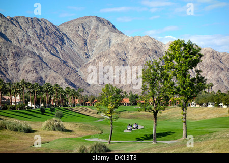 LA QUINTA RESORT dune corso -vicino a Palm Springs, California USA Foto Stock