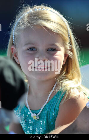 Gen 15, 2011 - Melbourne, Victoria, Australia - Mia Hewitt orologi la presentazione al 2011 AAMI Classic Kooyong Tennis Club di Melbourne, Australia. (Credito Immagine: © Sydney bassa/Southcreek globale/ZUMAPRESS.com) Foto Stock