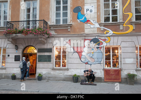 Maria Sklodowska Curie Museum, Nowe Miasto quartiere, Varsavia, Polonia Foto Stock