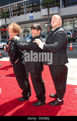 Sean Hays sarà Sasso e Chris Diamantopoulos premeire mondiale di 'The Three Stooges" tenutasi presso Grauman's Chinese Theater in Foto Stock