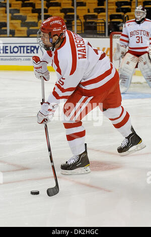 Febbraio 14, 2011 - Boston, Massachusetts, STATI UNITI - Il Hobey Baker Award Nominees (credito Immagine: © Jim Melito/Southcreek globale/ZUMAPRESS.com) Foto Stock