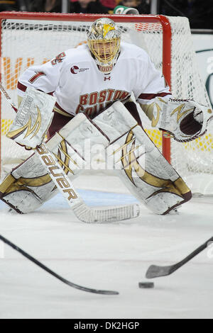 Febbraio 14, 2011 - Boston, Massachusetts, STATI UNITI - Il Hobey Baker Award Nominees (credito Immagine: © Jim Melito/Southcreek globale/ZUMAPRESS.com) Foto Stock