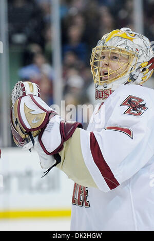 Febbraio 14, 2011 - Boston, Massachusetts, STATI UNITI - Il Hobey Baker Award Nominees (credito Immagine: © Jim Melito/Southcreek globale/ZUMAPRESS.com) Foto Stock