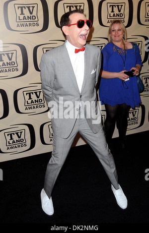 Paul Reubens la decima edizione della TV Land Awards - Gli arrivi di New York City, Stati Uniti d'America - 14.04.12 Foto Stock