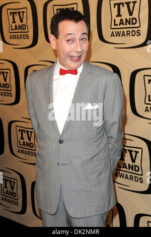 Paul Reubens la decima edizione della TV Land Awards - Gli arrivi di New York City, Stati Uniti d'America - 14.04.12 Foto Stock