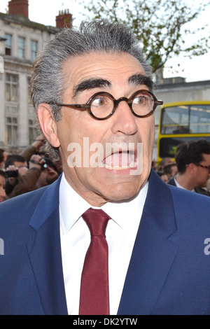 Eugene Levy la Premiere irlandese di 'American Reunion', il Savoy Cinema Dublin, Irlanda - 18.04.12. Foto Stock