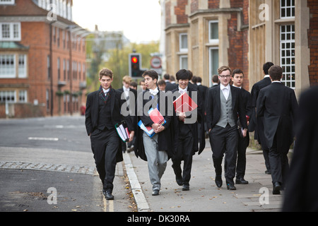 Eton College, vicino a Windsor, Berkshire, Inghilterra, Regno Unito Foto Stock