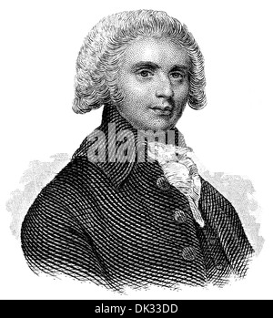 Ritratto di Thomas Erskine, primo Baron Erskine, 1750 - 1823, un giurista britannica e politico Foto Stock