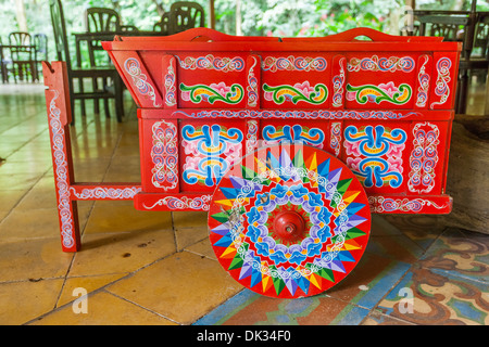 Ox cart, Costa Rica Foto Stock