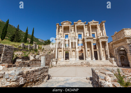 Celsius biblioteca di Efeso in Kusadasi, Turchia Foto Stock