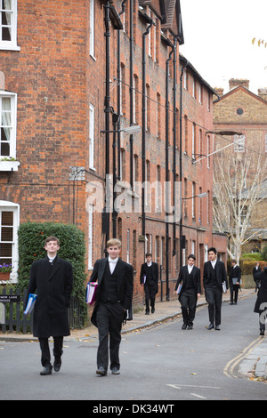 Eton College, vicino a Windsor, Berkshire, Inghilterra, Regno Unito Foto Stock