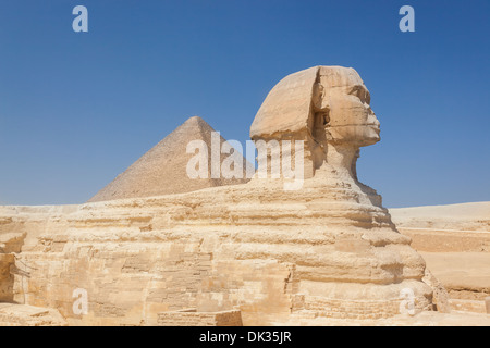 Sphinx,Cairo Egitto Foto Stock