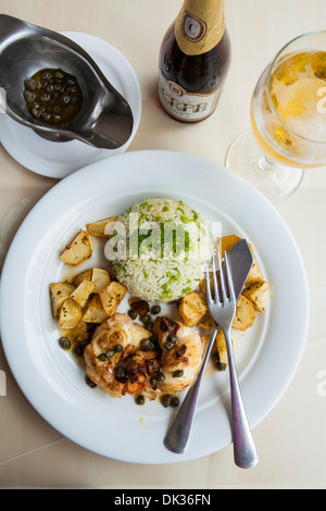 L'aragosta al ristorante Cemoara, Fortaleza, Brasile. Foto Stock