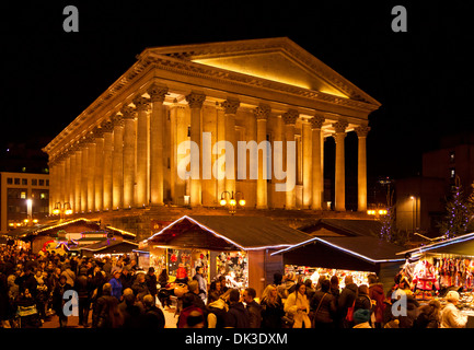 Birmingham mercatino di natale noto anche come Birmingham Frankfurt Christmas market Birmingham West Midlands England Regno Unito GB EU Europe Foto Stock