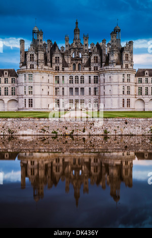 Chateau de Chambord, Valle della Loira, Centro Francia Foto Stock