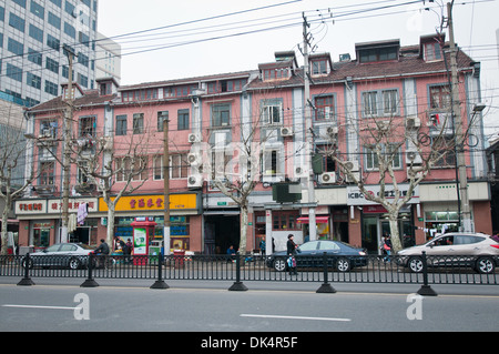 Fuxing Road a Shanghai in Cina Foto Stock