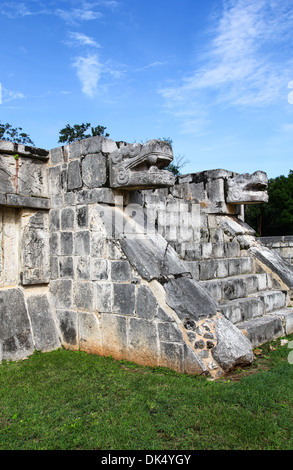 Chichen Itza rovine maya sulla penisola dello Yucatan Messico America del Nord Foto Stock