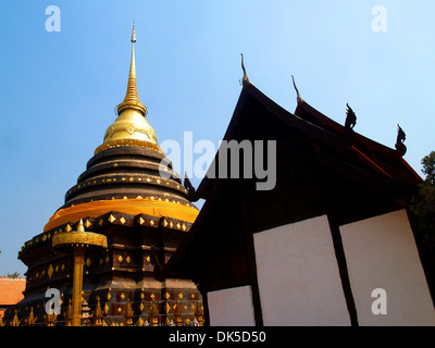 Wat Phrathat Lampang Luang, nel paese di Tailandia Foto Stock