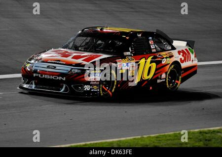 21 maggio 2011 - Concord, North Carolina, Stati Uniti d'America - Sprint Cup driver della serie Greg Biffle (16) durante la All Star Race al Charlotte Motor Speedway in concordia, North Carolina (credito Immagine: © Anthony Barham/Southcreek globale/ZUMAPRESS.com) Foto Stock