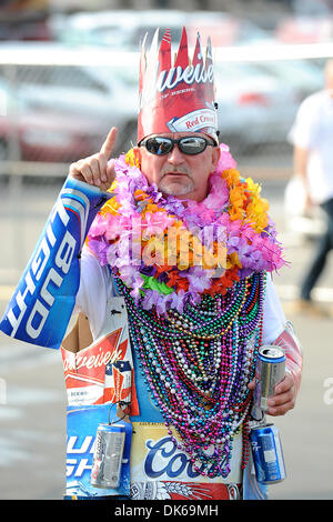 29 maggio 2011 - Concord, North Carolina, Stati Uniti - un ventilatore con la coca-cola 600 a Charlotte Motor Speedway in Concord North Carolina. (Credito Immagine: © Marty Bingham Southcreek/Global/ZUMAPRESS.com) Foto Stock