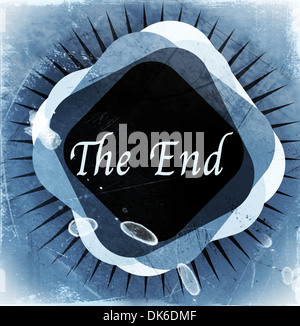 Il finale del film schermo Foto Stock