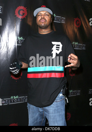 Tre Mafia 6 Eli Roth svela Goretorium; Striscia nuova spaventosa esperienza horror Las Vegas Nevada - 27.09.12 Foto Stock