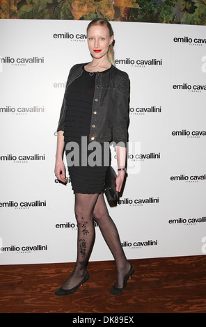 Jade Parfitt Risque Business launch party di Emilio Cavallini a Sketch - Arrivi Londra Inghilterra - 21.03.12 Foto Stock