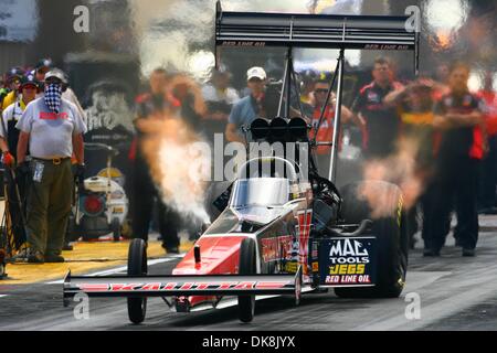 Luglio 24, 2011 - Morrison, Colorado, Stati Uniti - in occasione della trentaduesima annuale Mile-High Mopar NHRA cittadini a Bandimere Speedway in Morrison, CO. (Credito Immagine: © Isaia Downing/Southcreek globale/ZUMApress.com) Foto Stock