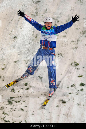 JERET ''Speedy'' PETERSON (12 dicembre 1981 - 25 luglio 2011) era un americano di Coppa del Mondo di sciatore antenna da Boise, Idaho, sci fuori di Bogus Basin. Una tre-time Olympian, ha vinto la medaglia d'argento alle Olimpiadi Invernali 2010 a Vancouver. Peterson è stato trovato morto in agnelli Canyon dello Utah, il 25 luglio 2011. La causa della morte è stata determinata da un auto-inflitte ferita gunshot. Nella foto: Fe Foto Stock