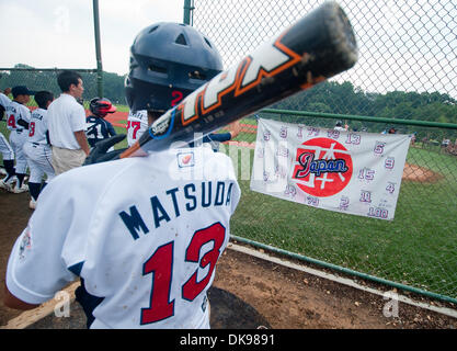 Agosto 13, 2011 - Aberdeen, Maryland, Stati Uniti - Scene di Cal Ripken Babe Ruth World Series di Aberdeen, Maryland il 13 agosto 2011 (credito Immagine: © Scott Serio/eclipse/ZUMAPRESS.com) Foto Stock