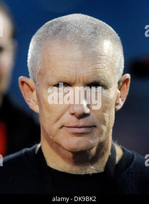 Agosto 14, 2011: Western New York Flash sconfitto il Atlanta Beat 2-0 a Sahlen's Stadium di Rochester, NY in una donna di calcio professionale (WPS) matchup. Joe Sahlen, proprietario del Western New York Flash team WPS.(Immagine di credito: © Alan Schwartz/Cal Sport Media/ZUMAPRESS.com) Foto Stock