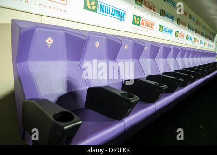 Firenze, Italia. 2° dic, 2013. Vista generale del Calcio : Italiano 'Serie A' match tra Fiorentina 4-3 Hellas Verona a Artemio Franchi Stadium di Firenze, Italia . Credito: Maurizio Borsari/AFLO/Alamy Live News Foto Stock