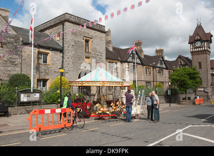 Ox- Roast Festival in Ledbury High Street Foto Stock