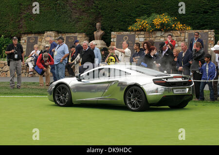 Agosto 21, 2011 - Pebble Beach, California, Stati Uniti - Automobili esotiche sul display a 2011 Pebble Beach Concours d'Eleganza (credito Immagine: © Scott Beley/Southcreek globale/ZUMAPRESS.com) Foto Stock