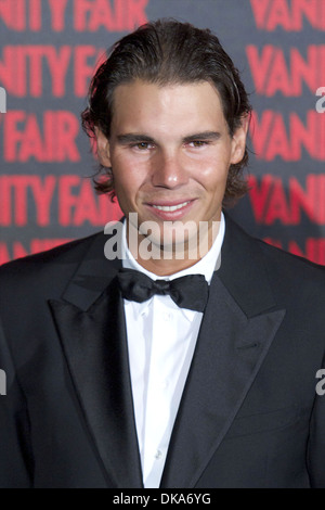 Giocatore di Tennis Rafael Nadal a Vanity Fair magazine "dell'anno" 2012 Cerimonia di premiazione al consolato italiano di Madrid - Spagna Foto Stock