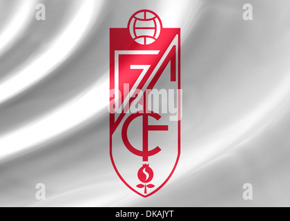 Granada CF Bandierina logo icona di simbolo emblema Foto Stock