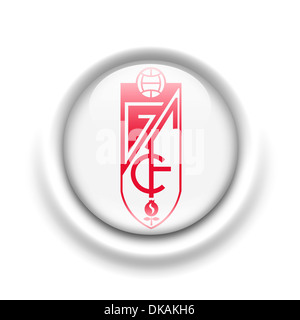 Granada CF Bandierina logo icona di simbolo emblema Foto Stock