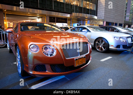 Atmosfera St Regis New York e Bentley Motors celebrano il proprio debutto di Bentley Suite & prima 2013 Bentley Mulsanne negli U.S.A nuovo Foto Stock